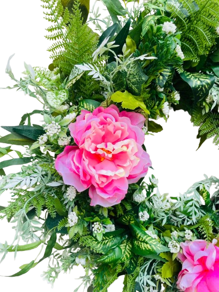 Blushing Peony Garden - 24"