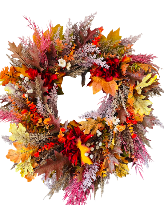 Vibrant Autumn Bloom - 24"