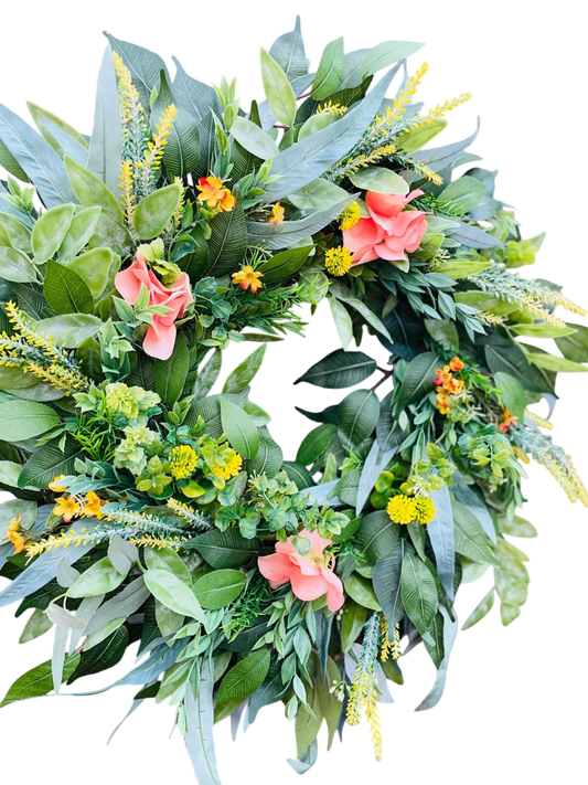 Golden Peach Bloom - 24"