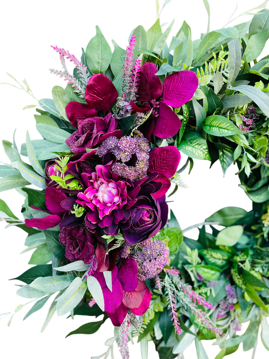 Deep Forest Flora - 24"