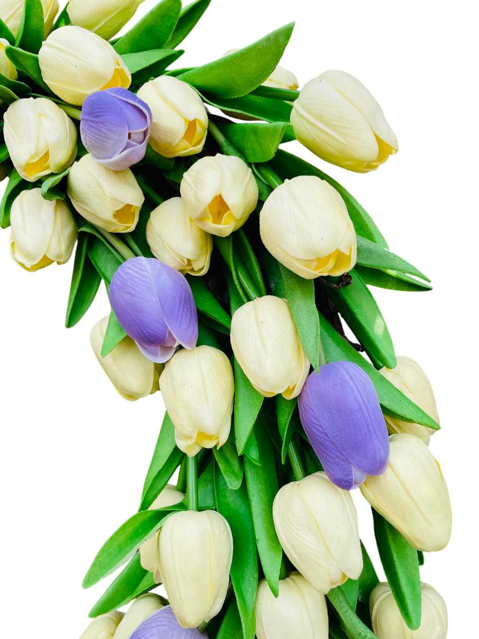 Lush Tulip Celebration Wreath - 22"