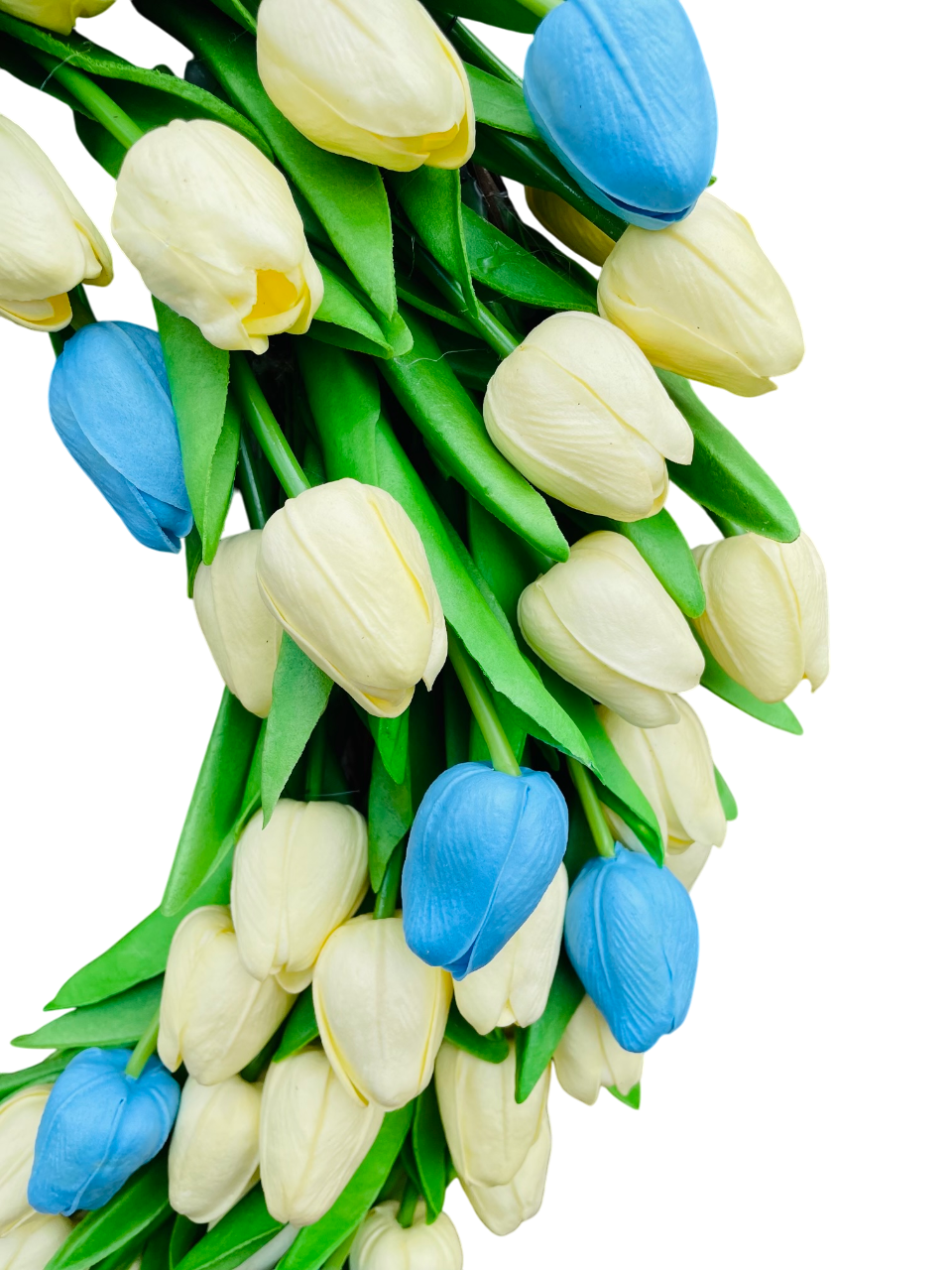 Lush Tulip Celebration Wreath - 22"