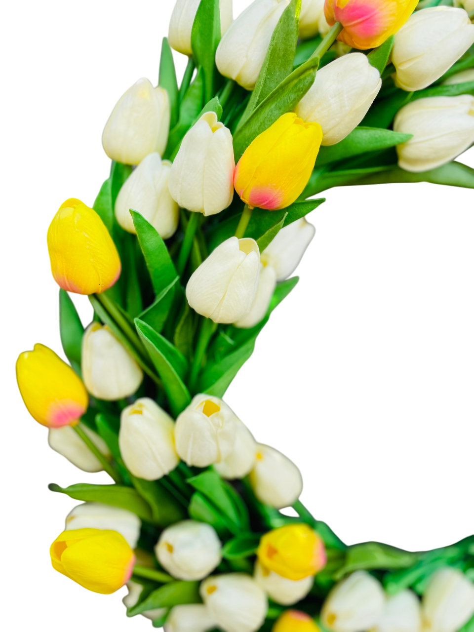 Lush Tulip Celebration Wreath - 22"