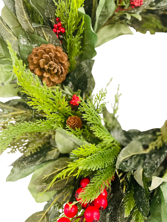 Festive Pine & Berry - 24"