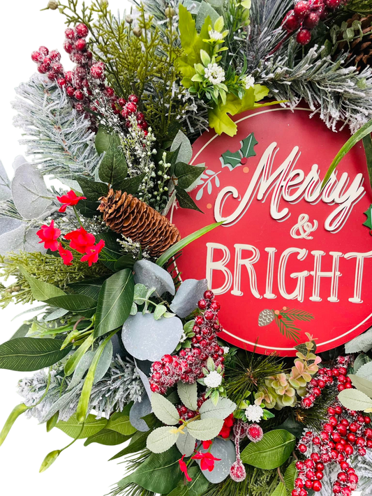 Merry & Bright - 24"