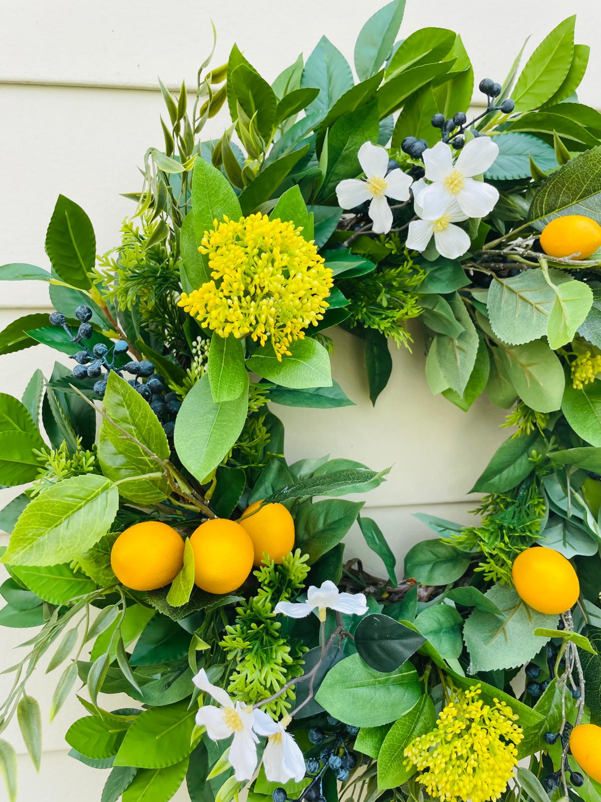 Sunny Citrus Bright Blueberry - 24"