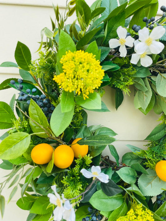 Sunny Citrus Bright Blueberry - 24"