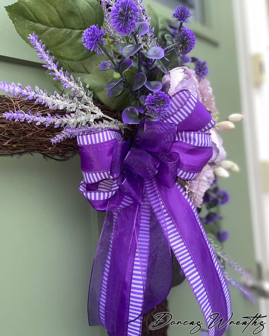 Lavender Grace Cross