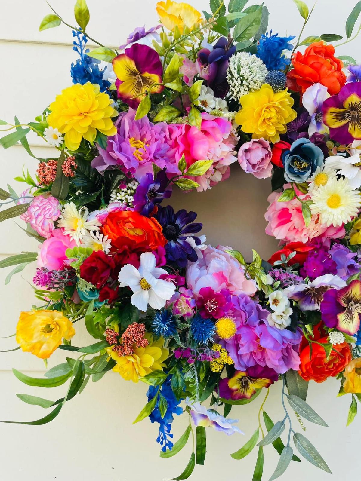 Vibrant Summer Bloom - 24"