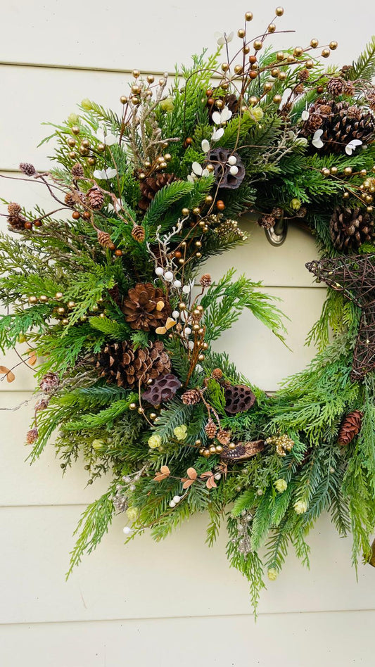 The Guiding Star Wreath - 32"