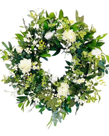 Ivory Bloom - 24"
