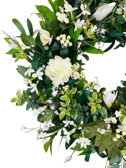 Ivory Bloom - 24"