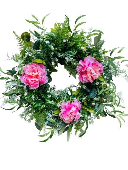 Blushing Peony Garden - 24"