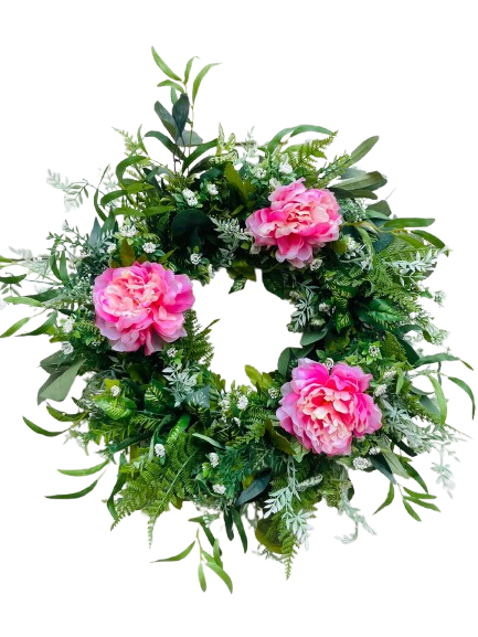 Blushing Peony Garden - 24"