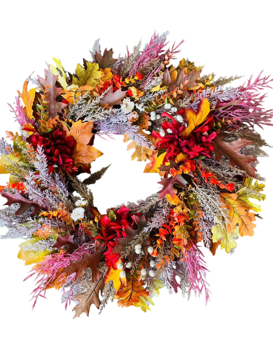 Vibrant Autumn Bloom - 24"