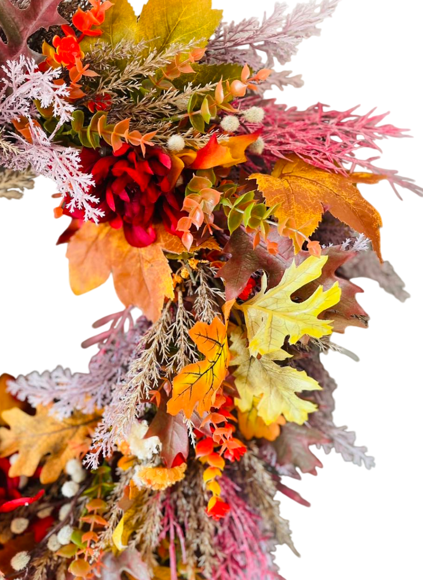 Vibrant Autumn Bloom - 24"