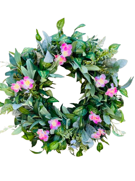 Blushing Greenery - 24"