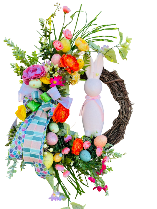 Easter Bunny Welcome - H32"|W25"
