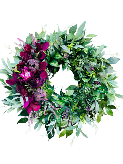 Deep Forest Flora - 24"