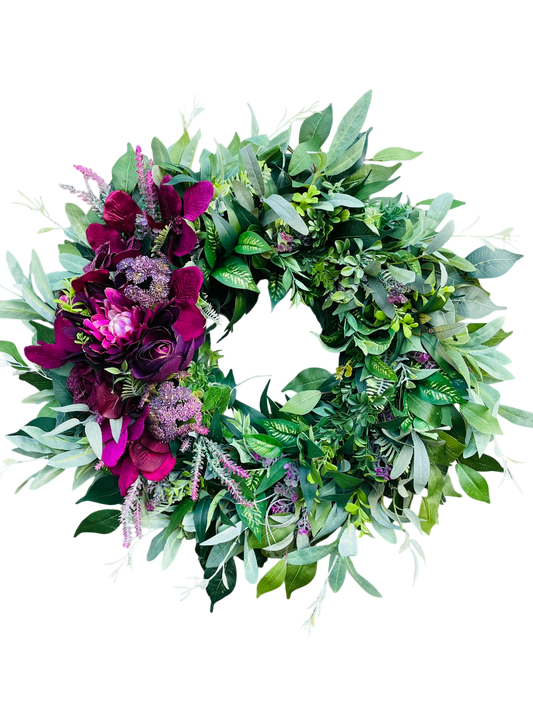 Deep Forest Flora - 24"