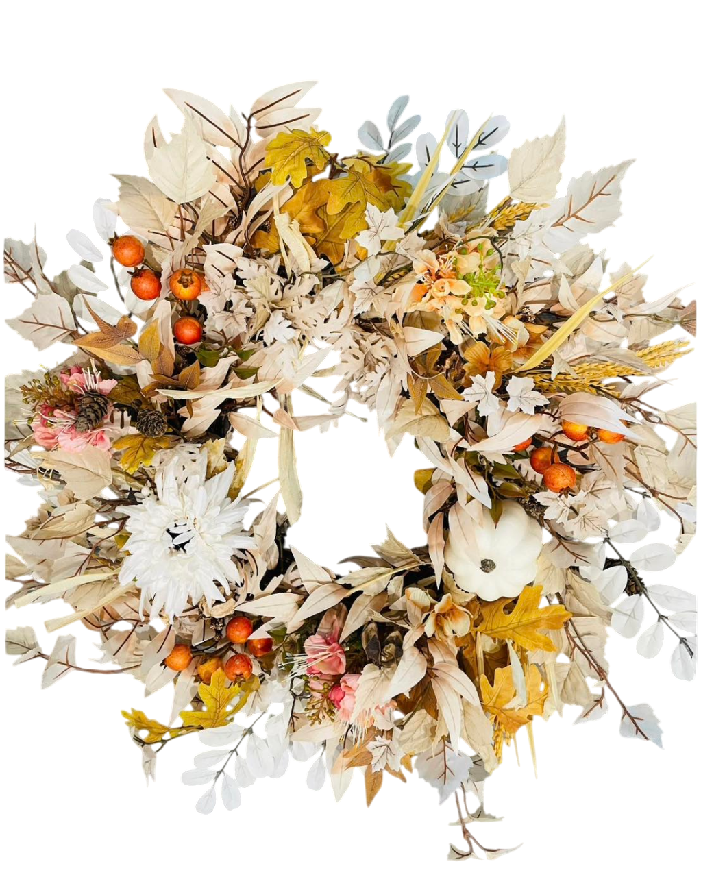 Harvest White Pumpkin - 24"