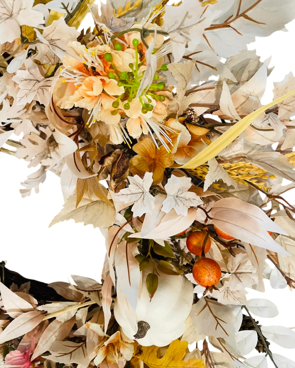 Harvest White Pumpkin - 24"