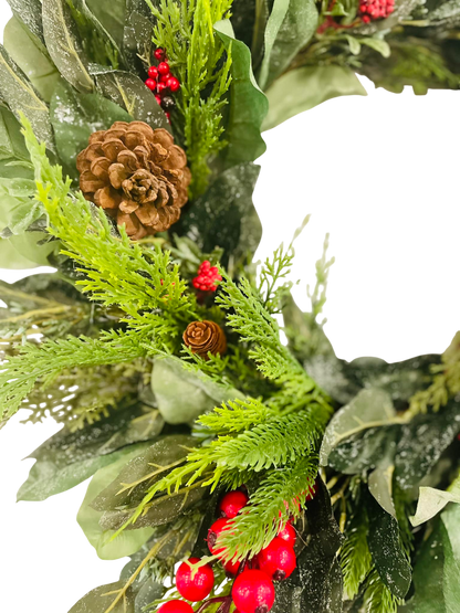 Festive Pine & Berry - 24"
