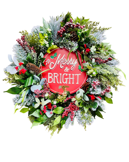 Merry & Bright - 24"