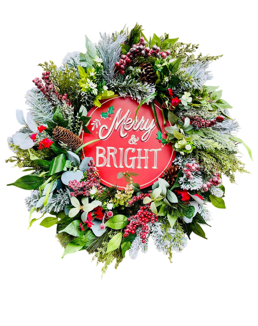 Merry & Bright - 24"