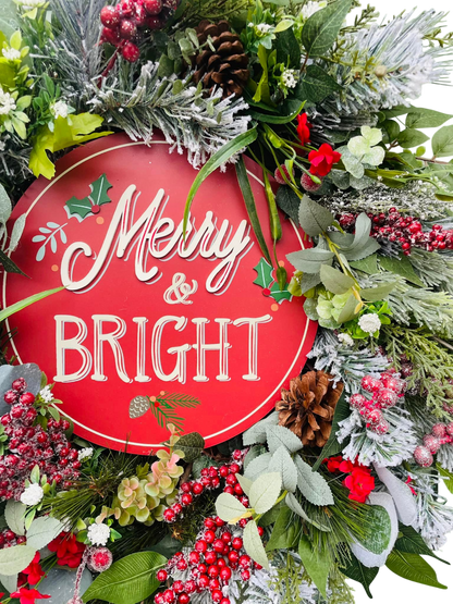Merry & Bright - 24"