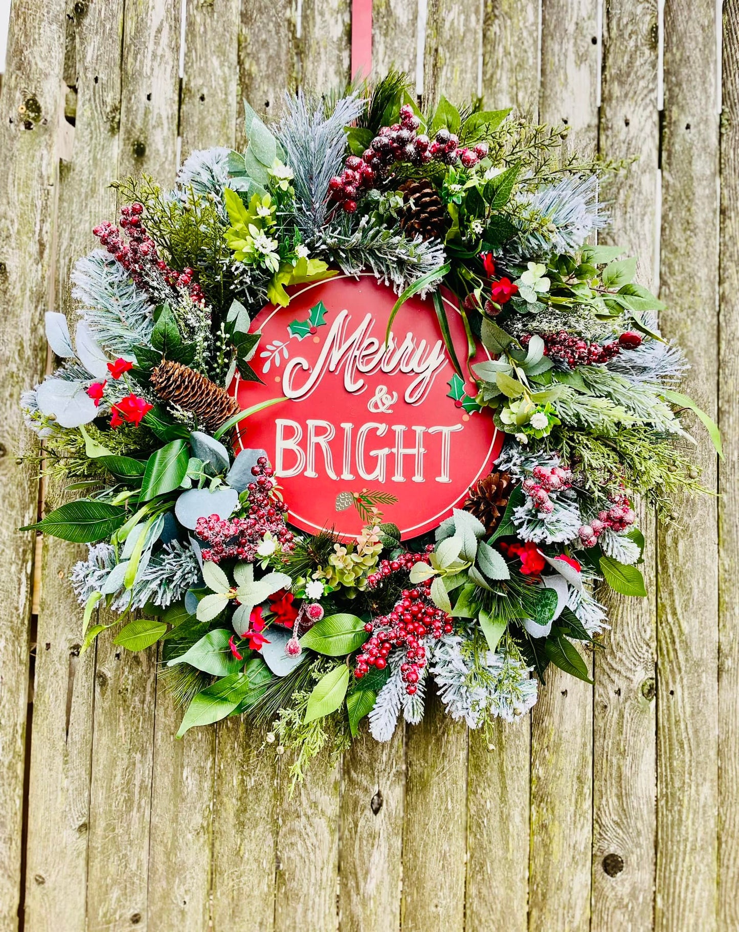 Merry & Bright - 24"
