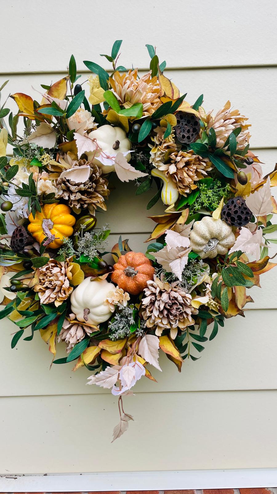 Serene Autumn Harvest - 24"/26"/30"