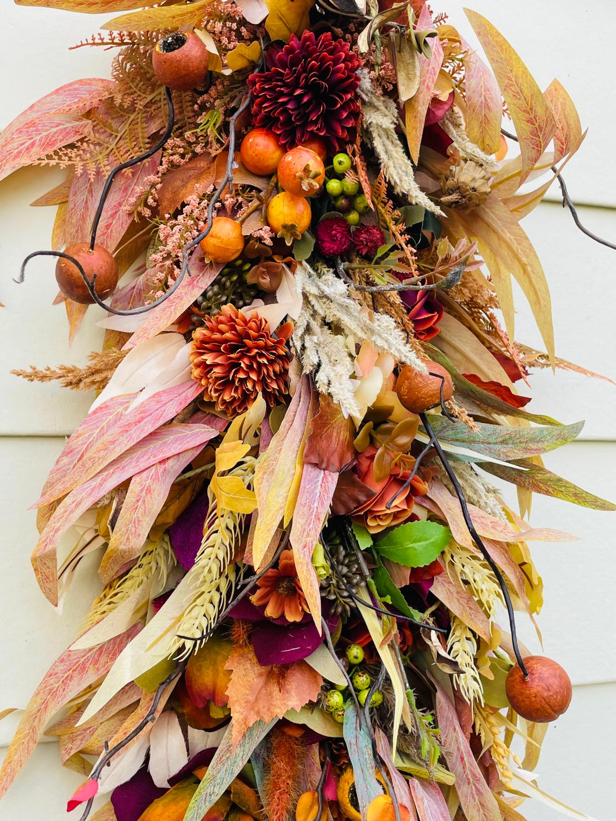 Fall Foliage Swag - 38"