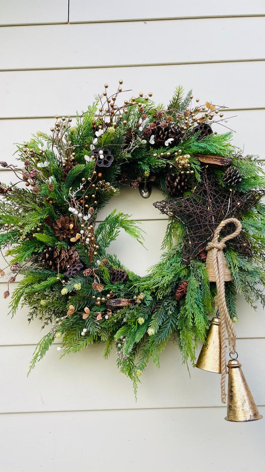 The Guiding Star Wreath - 32"