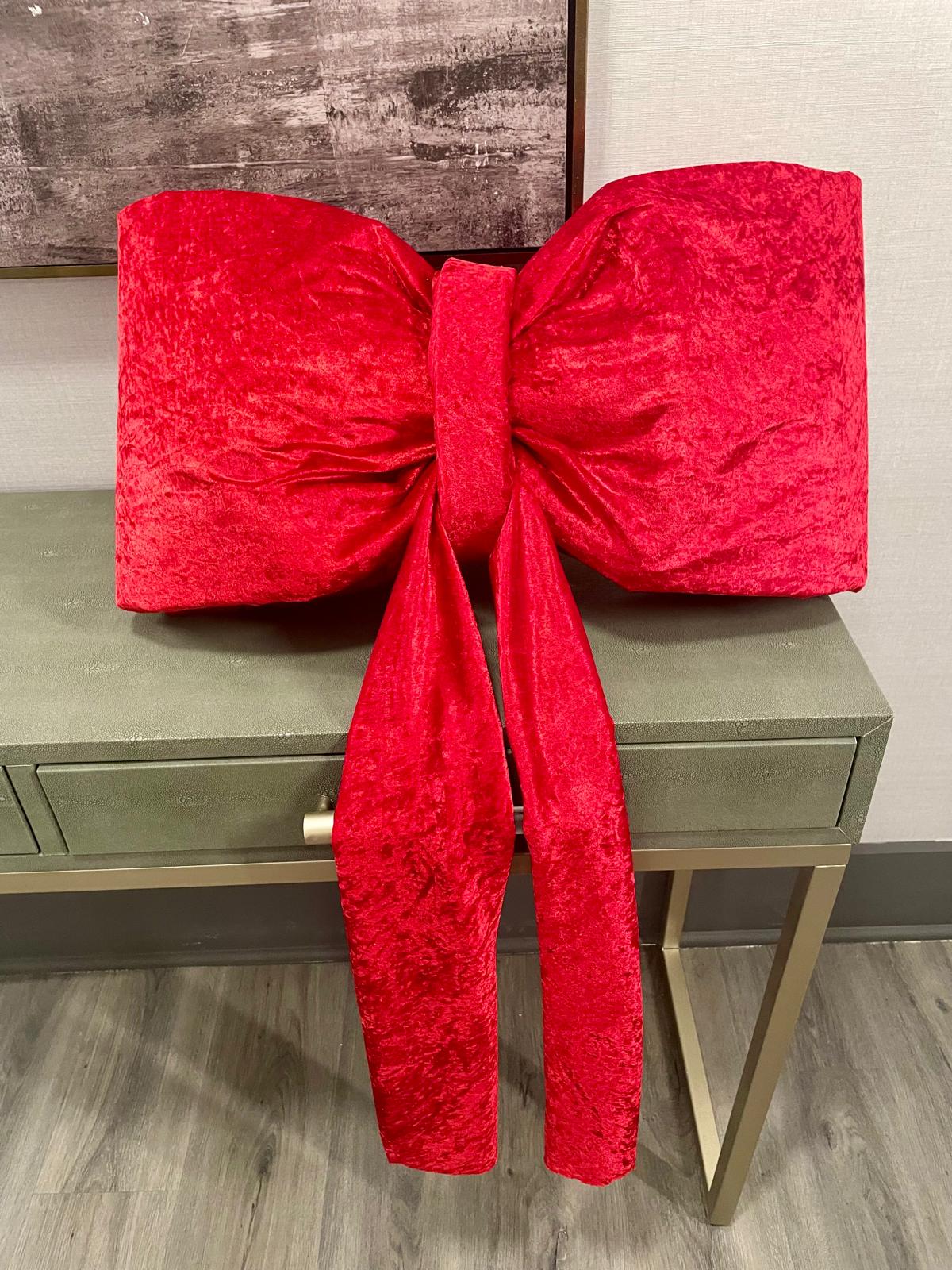 Grand Velvet Holiday Bow - 25" (Colors available)