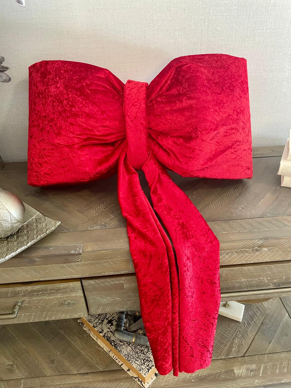 Grand Velvet Holiday Bow - 25" (Colors available)