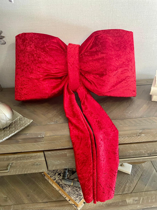 Grand Velvet Holiday Bow - 25" (Colors available)