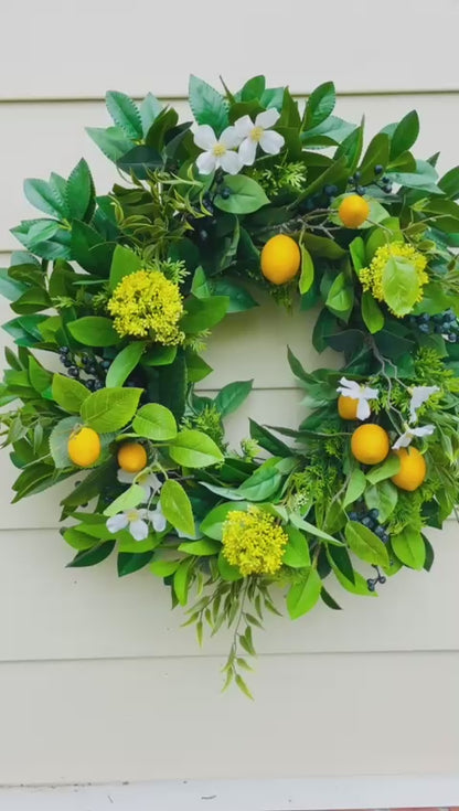 Sunny Citrus Bright Blueberry - 24"